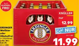Kaufland ERDINGER Weißbier oder Alkoholfrei Angebot