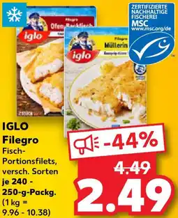 Kaufland IGLO Filegro Angebot