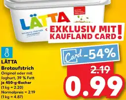 Kaufland LÄTTA Brotaufstrich Angebot