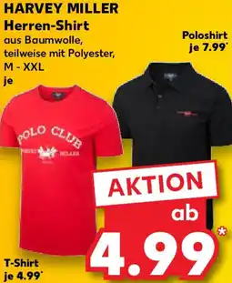 Kaufland HARVEY MILLER Herren-Shirt Angebot