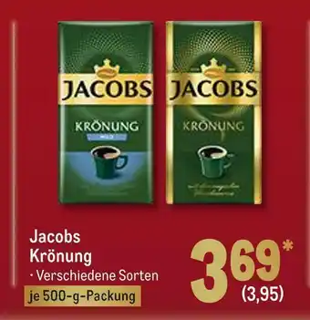 METRO Jacobs kaffee krönung Angebot