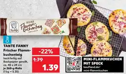 Kaufland TANTE FANNY Frischer Flammkuchenteig Angebot