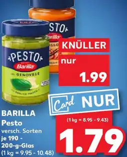 Kaufland BARILLA Pesto Angebot
