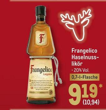 METRO Frangelico haselnusslikör Angebot