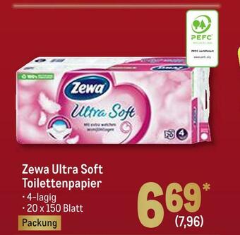 METRO Zewa ultra soft toilettenpapier Angebot