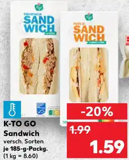 Kaufland K-TO GO Sandwich Angebot