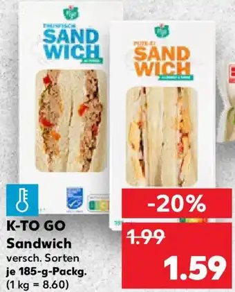 Kaufland K-TO GO Sandwich Angebot