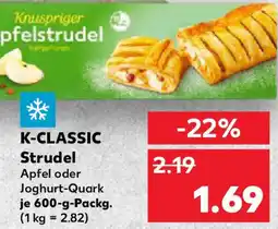 Kaufland K-CLASSIC Strudel Angebot
