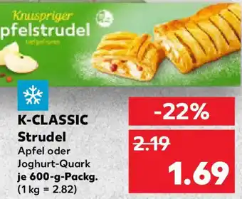 Kaufland K-CLASSIC Strudel Angebot