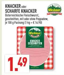 Marktkauf Wiesbauer knacker Angebot