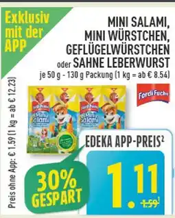 Marktkauf Fordi fuchs mini salami Angebot