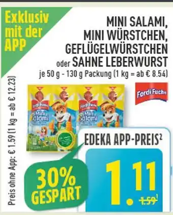 Marktkauf Fordi fuchs mini salami Angebot