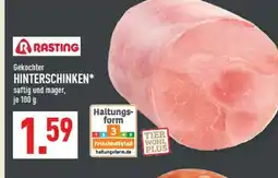 Marktkauf Rasting gekochter hinterschinken Angebot