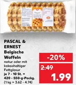 Kaufland PASCAL & ERNEST Belgische Waffeln Angebot