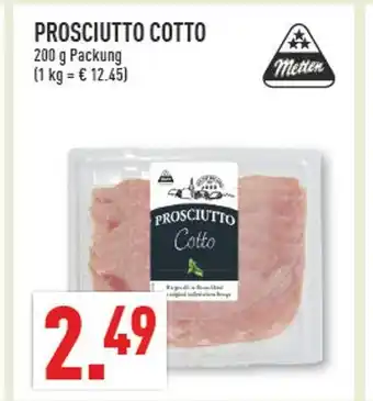 Marktkauf Metten prosciutto cotto Angebot