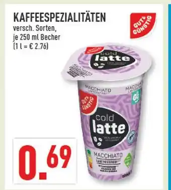 Marktkauf Gut&günstig cold latte macchiato Angebot