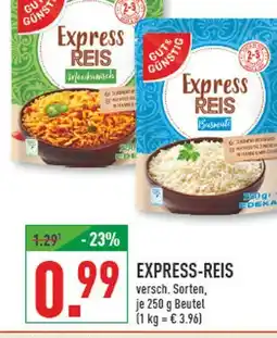 Marktkauf Gut & günstig express reis basmati Angebot