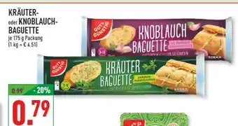 Marktkauf Gut & günstig kräuter-baguette Angebot
