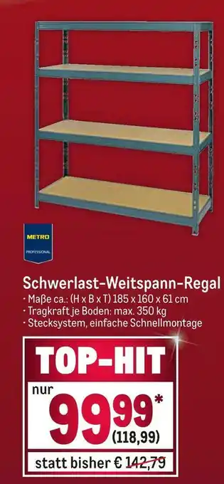 METRO Metro professional schwerlast-weitspann-regal Angebot