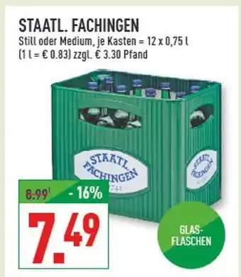 Marktkauf Staatl. fachingen still Angebot