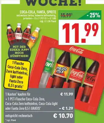 Marktkauf Coca-cola coca-cola, fanta, sprite Angebot