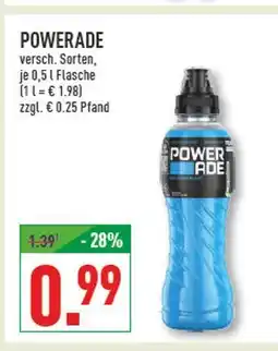 Marktkauf Powerade versch. sorten Angebot