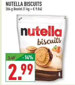 Marktkauf Nutella biscuits Angebot