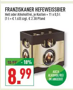 Marktkauf Franziskaner hefeweissbier Angebot