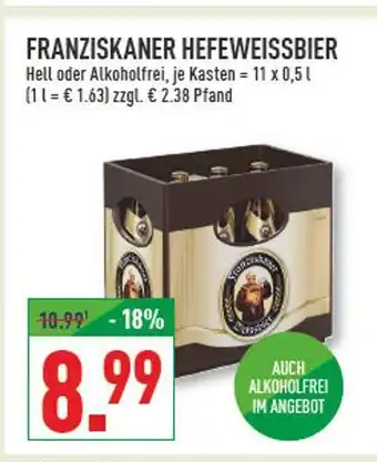 Marktkauf Franziskaner hefeweissbier Angebot