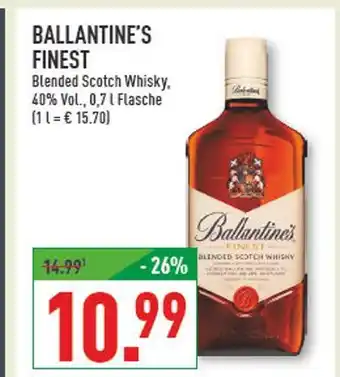 Marktkauf Ballantine's finest Angebot
