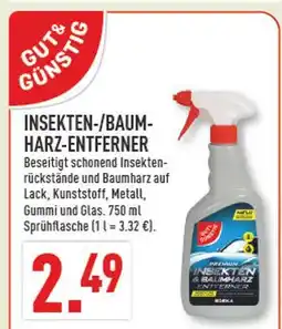 Marktkauf Gut & günstig insekten-/baumharz-entferner Angebot