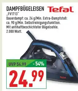 Marktkauf Tefal dampfbügeleisen Angebot