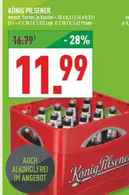 Marktkauf König pilsener kasten Angebot