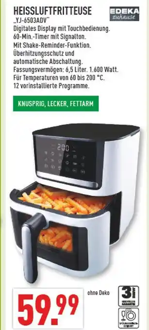 Marktkauf Edeka zuhause heißluftfritteuse Angebot