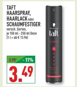 Marktkauf Schwarzkopf taft haarspray, haarlack oder schaumfestiger Angebot