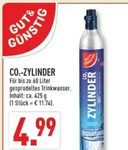 Marktkauf Gut & günstig co2-zylinder Angebot