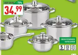 Marktkauf 5-teiliges topfset Angebot
