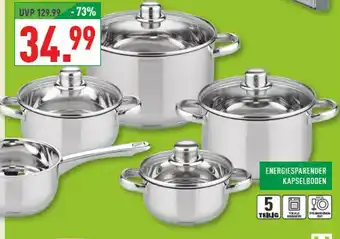 Marktkauf 5-teiliges topfset Angebot