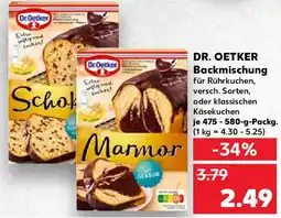 Kaufland DR. OETKER Backmischung Angebot