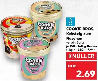 Kaufland COOKIE BROS. Keksteig zum Naschen Angebot