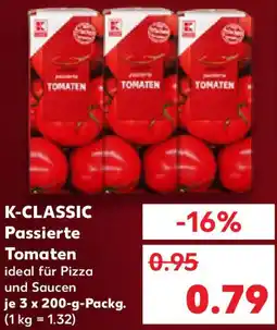 Kaufland K-CLASSIC Passierte Tomaten Angebot
