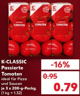 Kaufland K-CLASSIC Passierte Tomaten Angebot