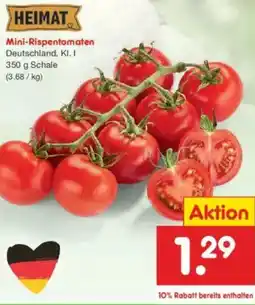 Netto Marken-Discount HEIMAT Mini-Rispentomaten Angebot