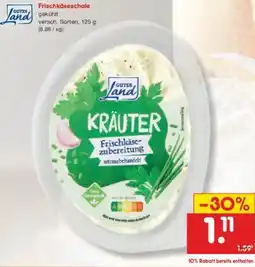 Netto Marken-Discount GUTES Land Frischkäseschale Angebot