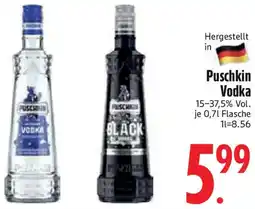 Edeka Puschkin Vodka Angebot
