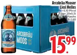 Edeka Arcobräu Mooser Liesl Helles Angebot