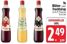 Edeka Yo Blüten- oder Fruchtsirup Angebot