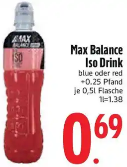 Edeka Max Balance Iso Drink Angebot