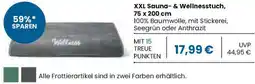 Edeka SCHIESSER XXL Sauna- & Wellnesstuch Angebot