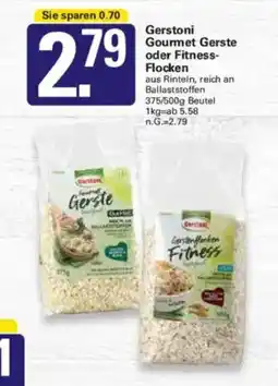 WEZ Gerstoni Gourmet Gerste oder Fitness- Flocken Angebot